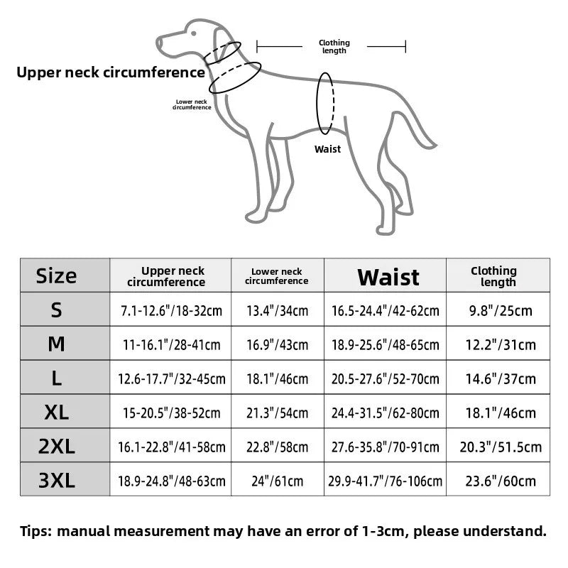 Giacca invernale impermeabile per cani con strisce riflettenti, cappotto spesso e caldo per animali domestici, regolabile con anello a D, S-3XL