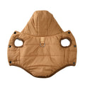 Caldo pile cappotto per cani con cappuccio per cani di piccola taglia media inverno vestiti per cuccioli giacca con anello a D spesso accogliente carlino bassotto Parka costume