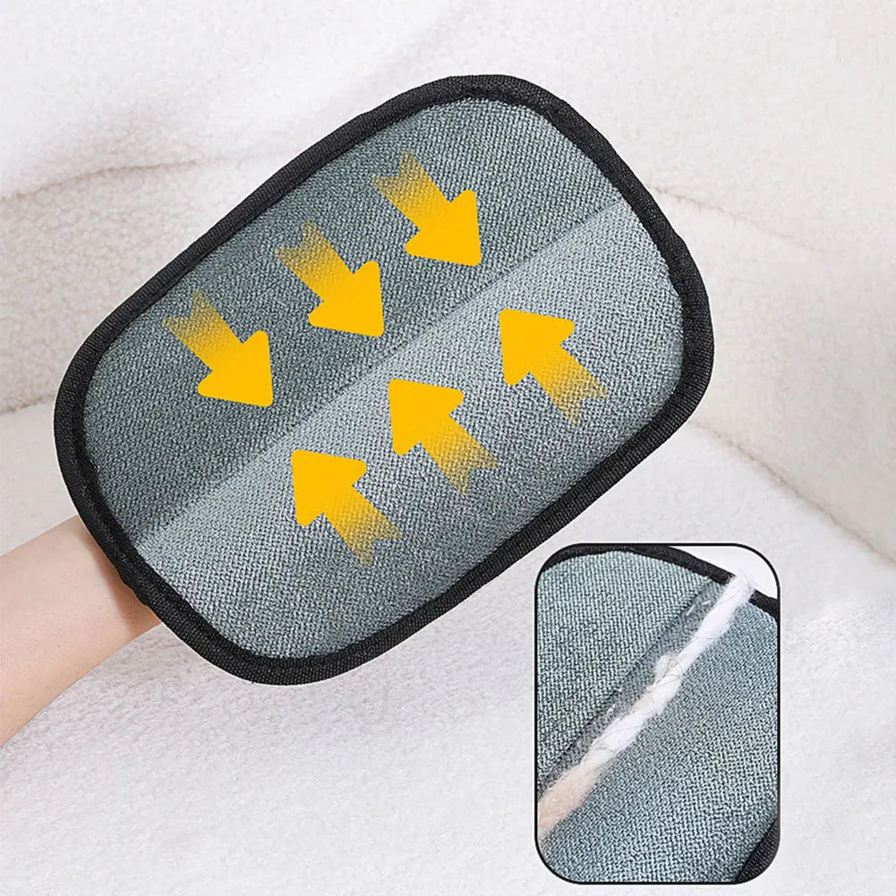 Guanti per toelettatura animali domestici Spazzola per rimozione peli Guanti per rimozione peli di animali domestici per cani Gatti Coniglio con peli lunghi/corti/ricci