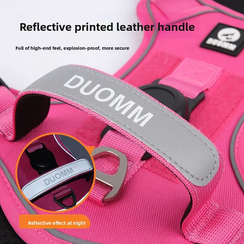Guinzaglio anti-smarrimento per cani da addestramento all'aperto, pettorina per cani compatibile con AirTag, collare per cani, accessori per cani