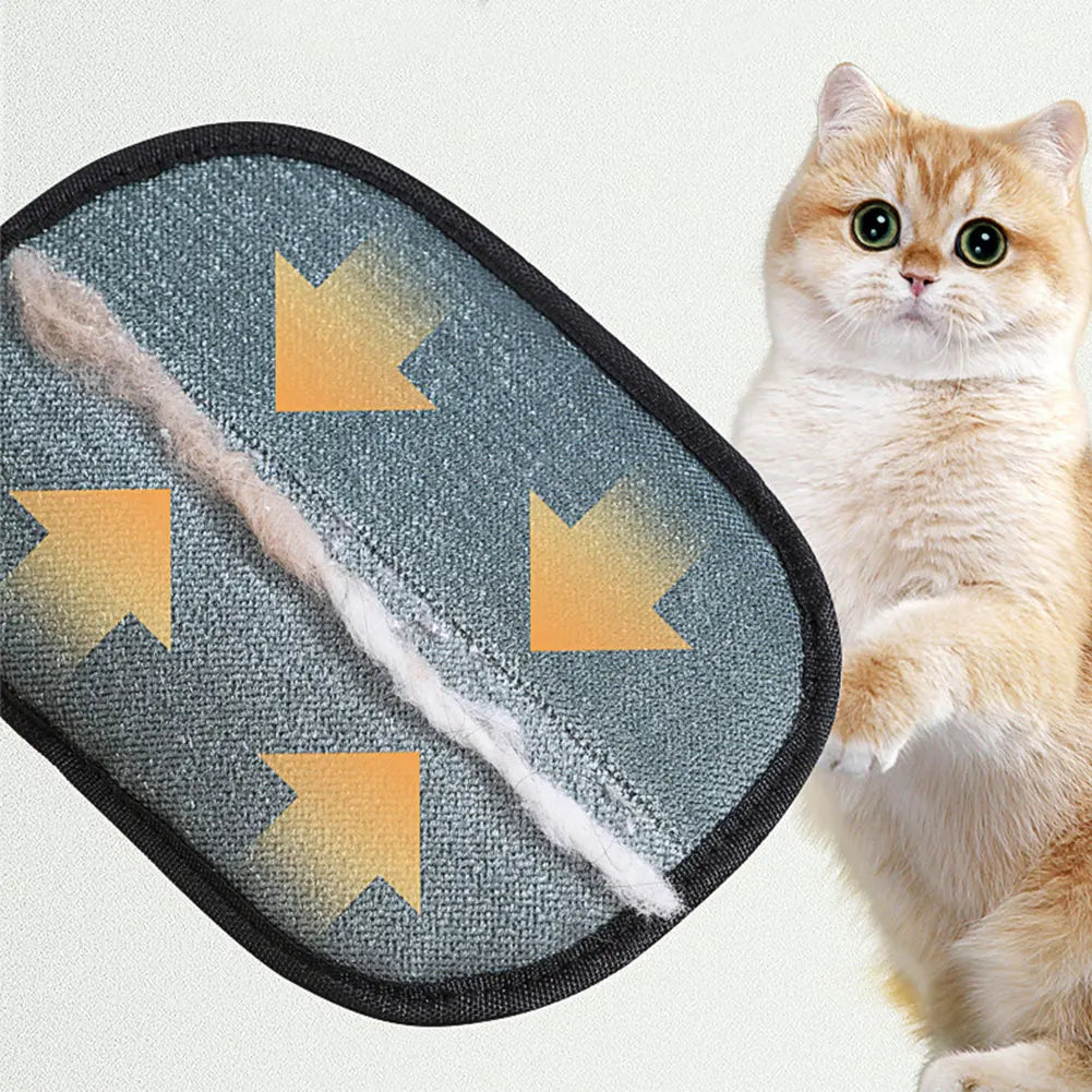 Guanti per toelettatura animali domestici Spazzola per rimozione peli Guanti per rimozione peli di animali domestici per cani Gatti Coniglio con peli lunghi/corti/ricci